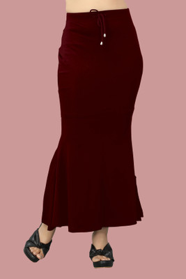 HOC Maroon Fish 2XL 0 Lycra Blend Petticoat(XXL)