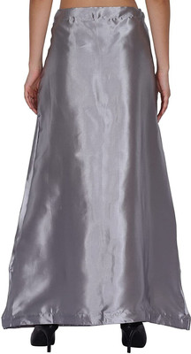 laxmibaa petticoats gray Pure Satin Petticoat(Free)