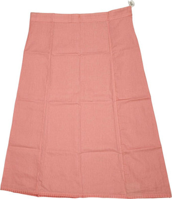 Belizzi Paridhan Sea Pink Pleated Pure Cotton Petticoat(XXL)