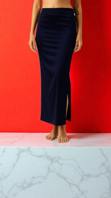 The Stanch Shapeware Navy MT0061 Lycra Blend Petticoat(XL)