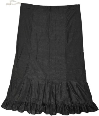 Belizs Black Pure Cotton Petticoat(XXL)