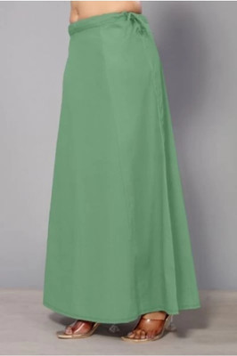 AIF FASHION Pista petticoat Pure Cotton Petticoat(Free)