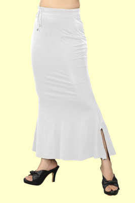 HOC BABY.._Fish_White_L_Saree Shapewear shapewear petticoat For women Lycra Blend Petticoat(L)