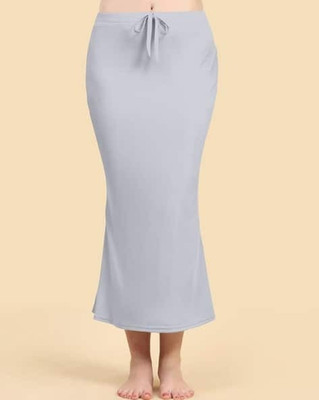VIDHATA FASHION Grey Color Shaper Petticoat With Elastic Long Under Skirt Shapewear For Saree Lycra Blend Petticoat(3XL)