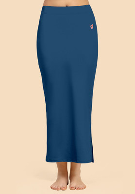 Trendmalls New.P02-Blue Lycra Blend Petticoat(3XL)