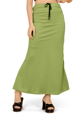 Woo THiNG Fishcut Sari Shapewear Lycra Blend Petticoat(L)