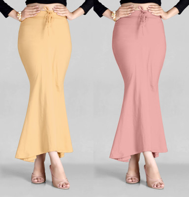 ALYNE BEIGE-COMBO-FISHTAIL-PEACH-BEIGE Lycra Blend Petticoat(3XL)