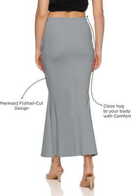 Woo THiNG Women In Solid-Shapewear Lycra Blend Petticoat(L)