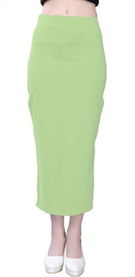 PKYC AMCPistaGrnSW Lycra Blend Petticoat(Free)