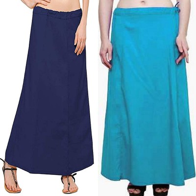 Gugaliya GERMAN BLUE-FIROZI Pure Cotton Petticoat(Medium)