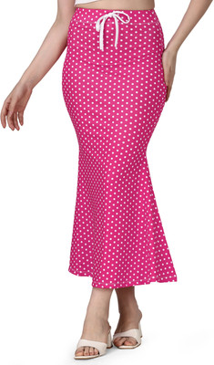 VIDRIVA EXPORT P.Pink Tapki Petticoat Lycra Blend Petticoat(S)