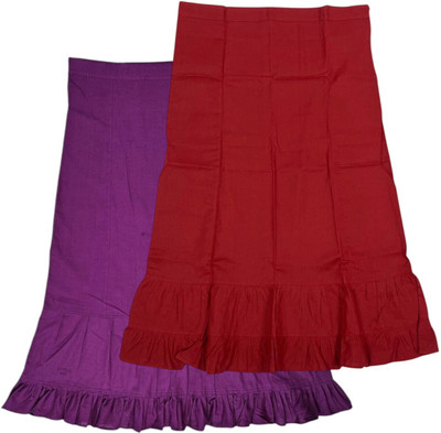 Belizs Fandango & Old Brick Pure Cotton Petticoat(XXL)
