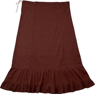 house of common Deep Brown Pure Cotton Petticoat(XL)