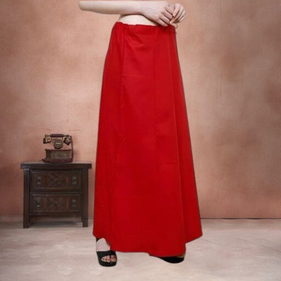 manidhari fab tex petticoat_fs_14_red Pure Cotton Petticoat(Free)