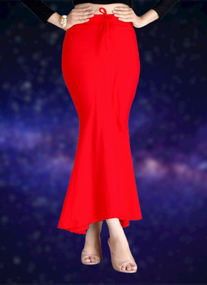 KEYU FASHION RED L Lycra Blend Petticoat(XXL)