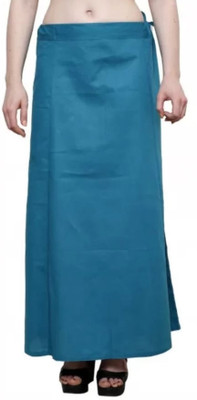 Texter fashion Blue colour pure cotton petticoat for women Pure Cotton Petticoat(Free)