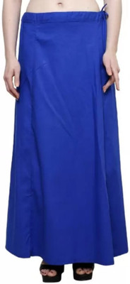 Yuu fashion Dark blue Pure cotton petticoat for women latest design Pure Cotton Petticoat(XL)