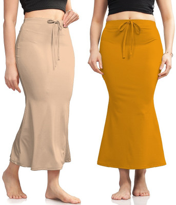 Veehaus 2-shaper_Cream_Yellow trending petticoat Lycra Blend Petticoat(3XL)