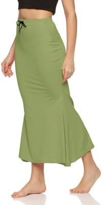 HKZ-YG Sari Shapewear in solid color Lycra Blend Petticoat(XL)