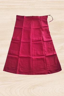 FMTrendsPassion COTTONSAREEPETTICOAT-BLACK Pure Cotton Petticoat(Free)