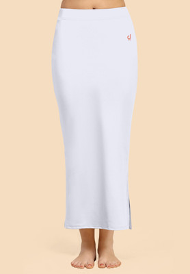 Trendmalls New.P02-White Lycra Blend Petticoat(3XL)