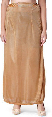 YMS ANTIQUEGOLDSTRETCHABLE Lycra Blend Petticoat(M)
