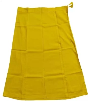 KKR Fashion Yellow petticoat Pure Cotton Petticoat(XL)