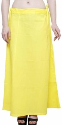 Ty fashion Yellow pure cotton petticoat for women Pure Cotton Petticoat(XL)