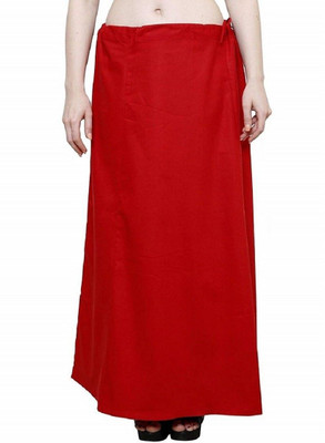 Queen Style 7 Part - Red Pure Cotton Petticoat(XL)