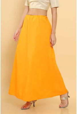 Lootnixx SP_ORANGE_S Pure Cotton Petticoat(S)