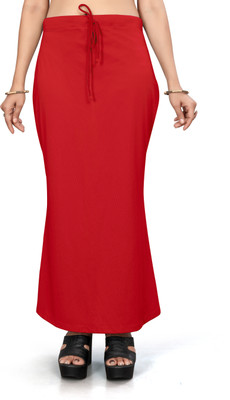 NEXSUS APPARELS SH-9-RED_S Lycra Blend Petticoat(S)
