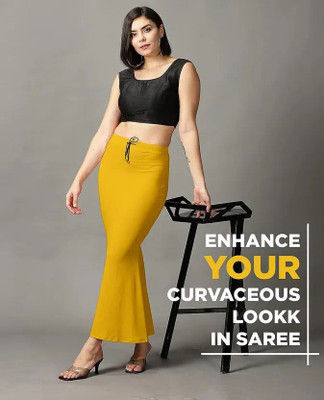 VAGMI STORE Lycra blend Saree Shapewear Petticoat_21 Lycra Blend Petticoat(XXL)