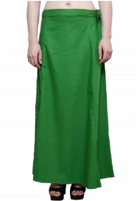 Hoh fashion Dark green Pure cotton petticoat for women latest design Pure Cotton Petticoat(XXL)