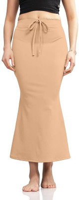 KERMIT Fiscut_01_Cream_S_ shapewear petticoat For Women Lycra Blend Petticoat(S)