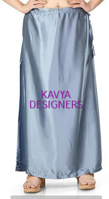 Aarvi styles GREY VG COLOURPETTICOAT56 Pure Satin Petticoat(Free)