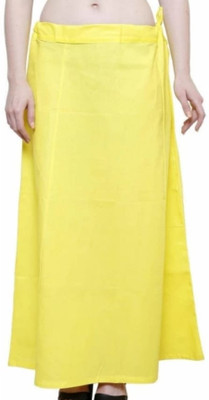 nm fashion Light yellow pure cotton petticoat Pure Cotton Petticoat(Free)