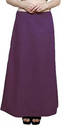 Gjk fashion Purple pure cotton petticoat Pure Cotton Petticoat(Free)