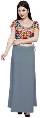 BATTLEFIELD Grey shade 85 Pure Cotton Petticoat(Free)