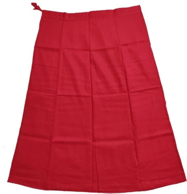 fiz fashion Red petticoat Pure Cotton Petticoat(XL)