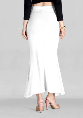 Woo THiNG Simple solid saree shapewear Lycra Blend Petticoat(Free)