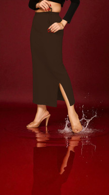 DSV ENTERPRISES Shapeware - Brown M0081 Lycra Blend Petticoat(XL)