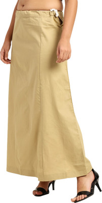 Drapewell DW-PTCOT-CHIKU Pure Cotton Petticoat(Free)