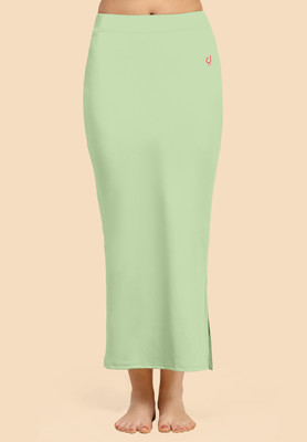 Trendmalls New.P02-PaleGreen Lycra Blend Petticoat(M)