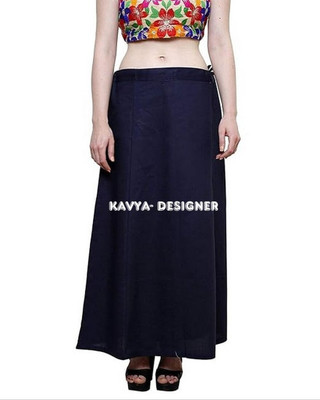 KAVYA DESIGNERS KVYA COTTON PG65 Pure Cotton Petticoat(Free)