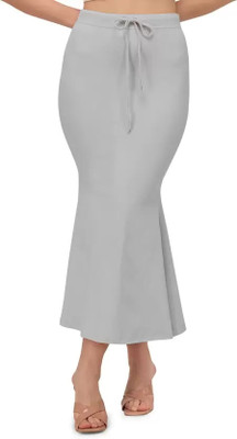 FABVIO PLUS Fishcut Saree Shapewear Petticoat Lycra Blend Petticoat(L)