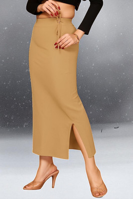 DSV ENTERPRISES Shapeware Gold M0057 Lycra Blend Petticoat(XXL)