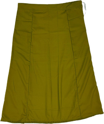Belizs Lizzy Bizzy Browny Green Cotton Viscose Blend Petticoat(XXL)