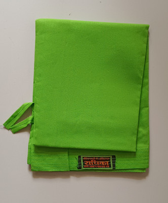 Maa sharda garments Parrot green cotton petticoat for women saree Cotton Blend Petticoat(Free)