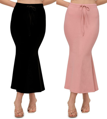 ALYNE BLACK-COMBO-FISHCUT-PEACH-BLACK Lycra Blend Petticoat(S)