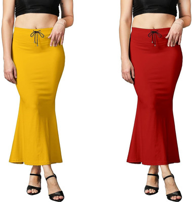 HKZ-YG Simple Solid Color Shapewear Lycra Blend Petticoat(Free)